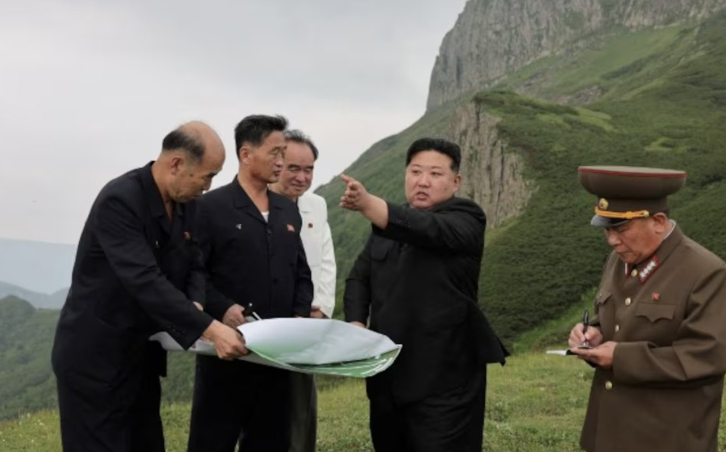 北韓領袖金正恩重視打造三池淵地區為旅遊熱點。(網上圖片)